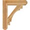 Ekena Millwork Merced Craftsman Rough Sawn Bracket, Western Red Cedar, 6"W x 30"D x 36"H BKT06X30X36MRC04RWR - alternate 4